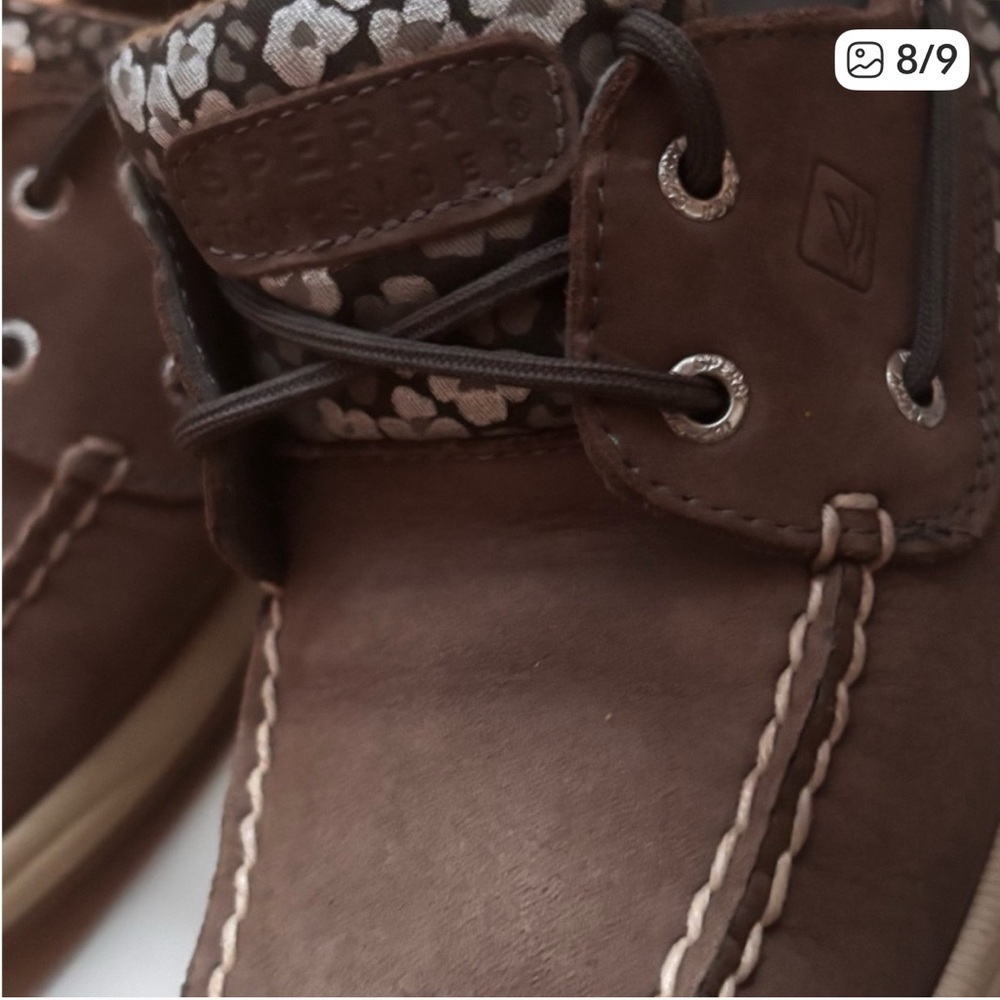 Sperry Brown Boat Shoes size 8 - Picture 8 of 9